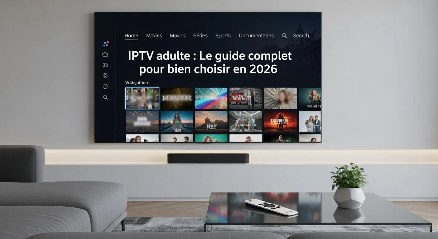 IPTV adulte : Le guide complet pour bien choisir en 2026